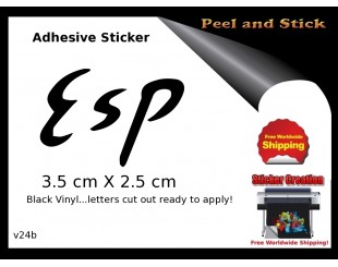 ESP Adhesive Stickers  